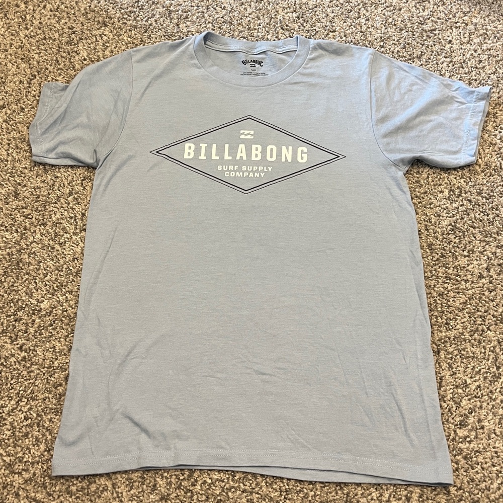 Men’s Billabong Light Blue Short Sleeve Tee- S